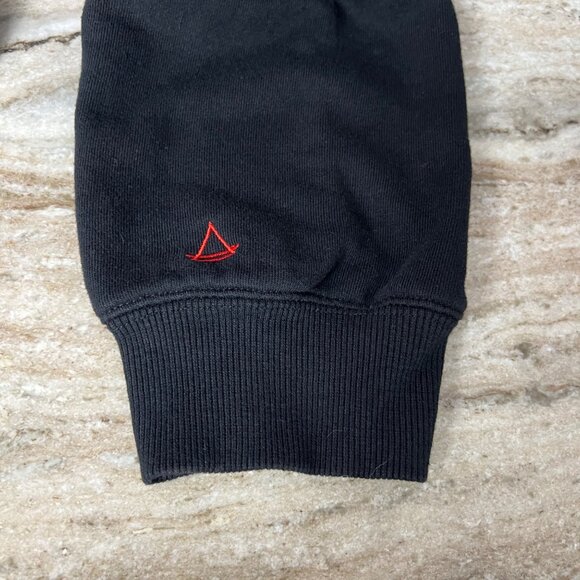 Eleven Paris Mens Black Snake Embroidered Hoodie Pullover Sweatshirt Medium - Picture 9 of 10